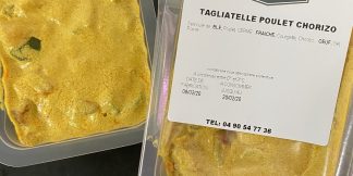 tagliatelle poulet chorizo