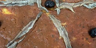 Pizza aux anchois